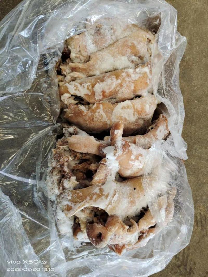 国产猪头肉19斤干货