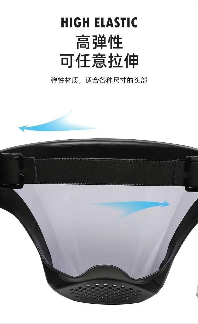 打农药防护面罩电焊工防雾骑行防风沙全脸防晒遮阳防飞沫油溅