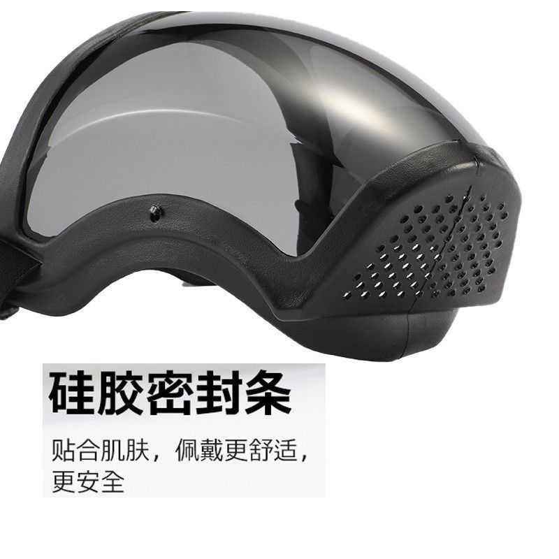 打农药防护面罩电焊工防雾骑行防风沙全脸防晒遮阳防飞沫油溅