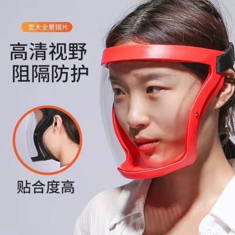 打农药防护面罩电焊工防雾骑行防风沙全脸防晒遮阳防飞沫油溅