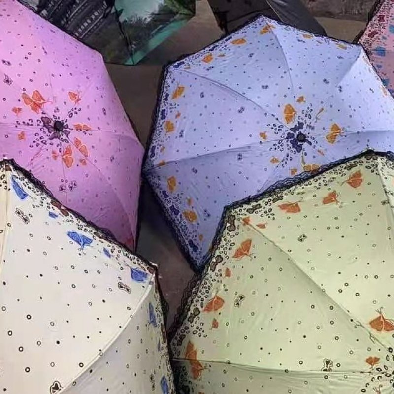 黑胶太阳伞批发夏季热销产品遮阳