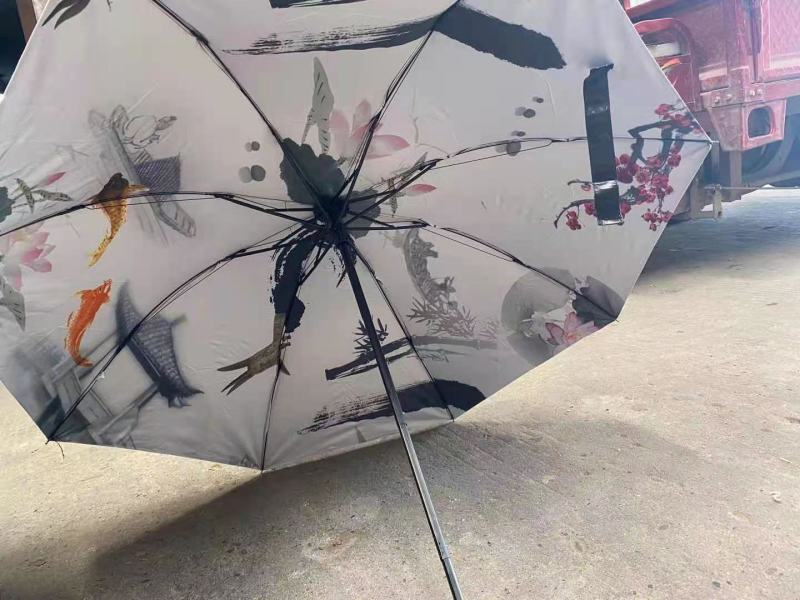 黑胶太阳伞批发夏季热销产品遮阳