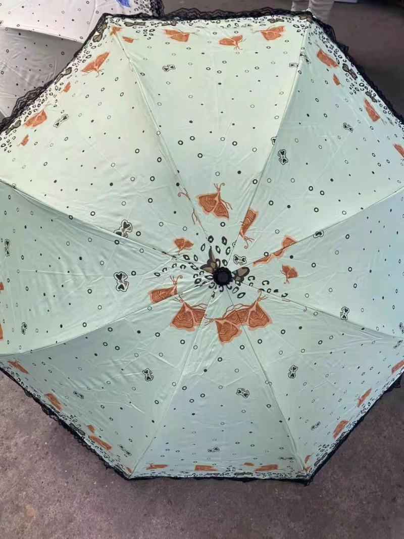 黑胶太阳伞批发夏季热销产品遮阳