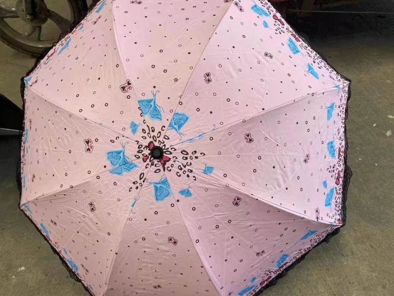 黑胶太阳伞批发夏季热销产品遮阳