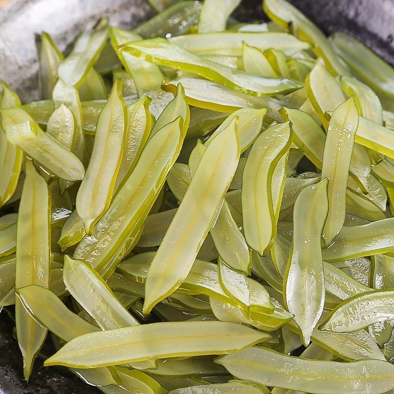 裙带梗唇片梗片酱菜厂原谅二级梗原料大连食品厂餐饮食材