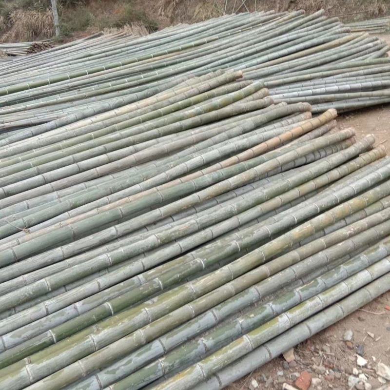 竹竿，大别山毛竹节短肉厚，适合建棚工地使用规格齐全量大