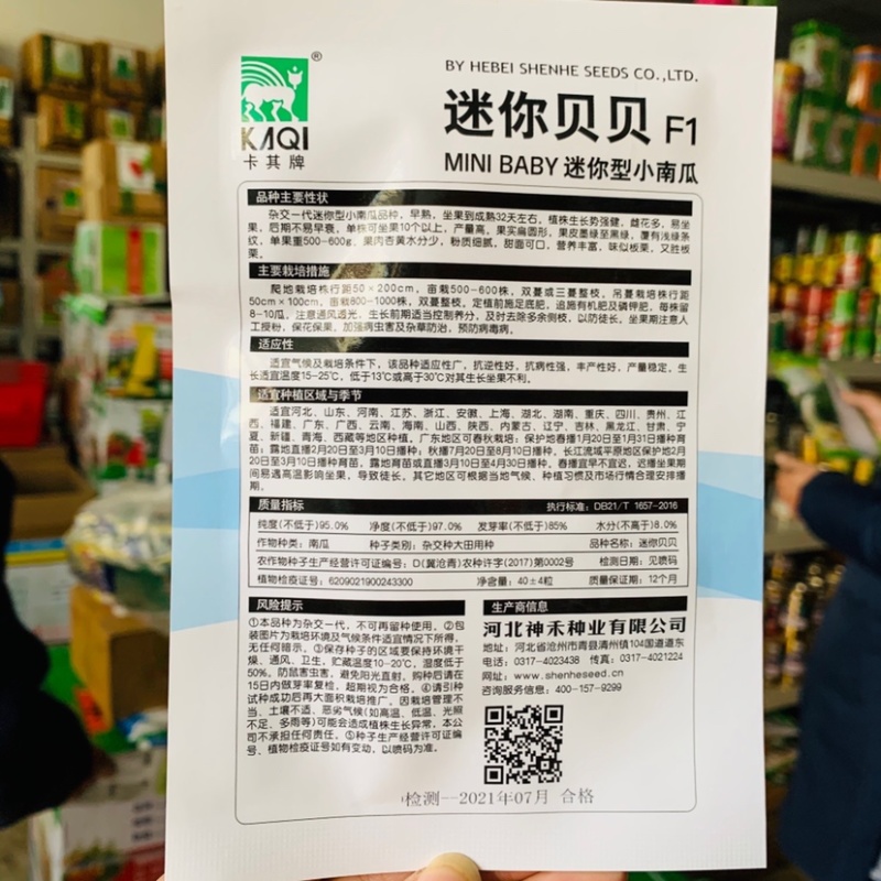 卡其迷你贝贝南瓜种子杂交一代迷你南瓜种子甜面可口味似板栗