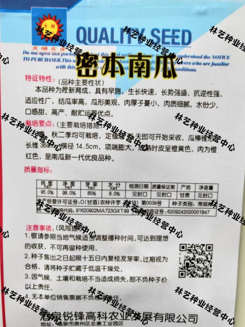 早熟蜜本南瓜种子超甜粉面高产春秋四季蔬菜阳台盆栽密本南瓜