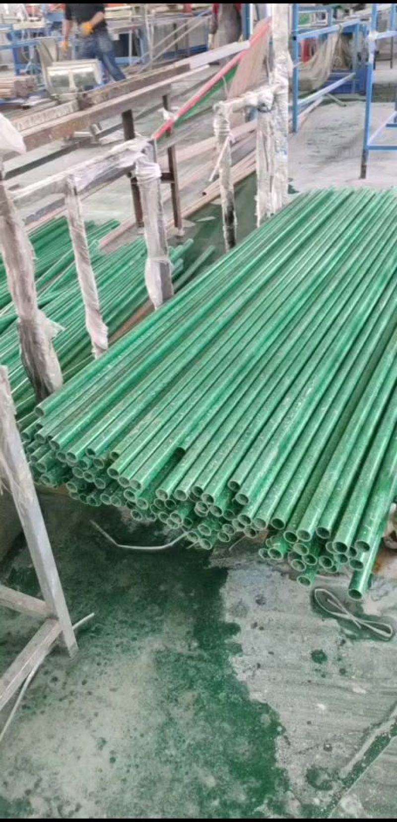 厂家批发玻璃纤维大小拱棚拱杆生蚝蚝排小龙虾养殖围网立柱