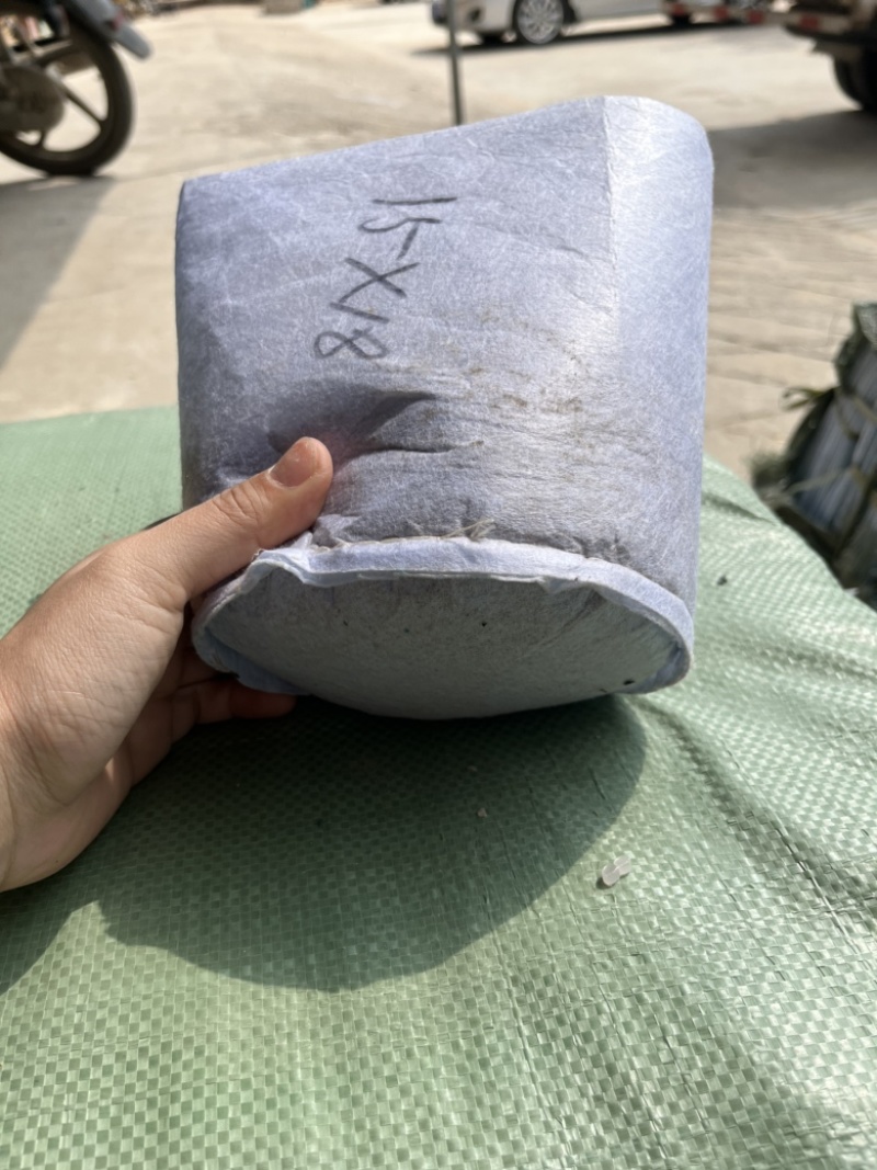 圆底加厚植树袋无纺布营养钵控根美植袋育苗袋批发