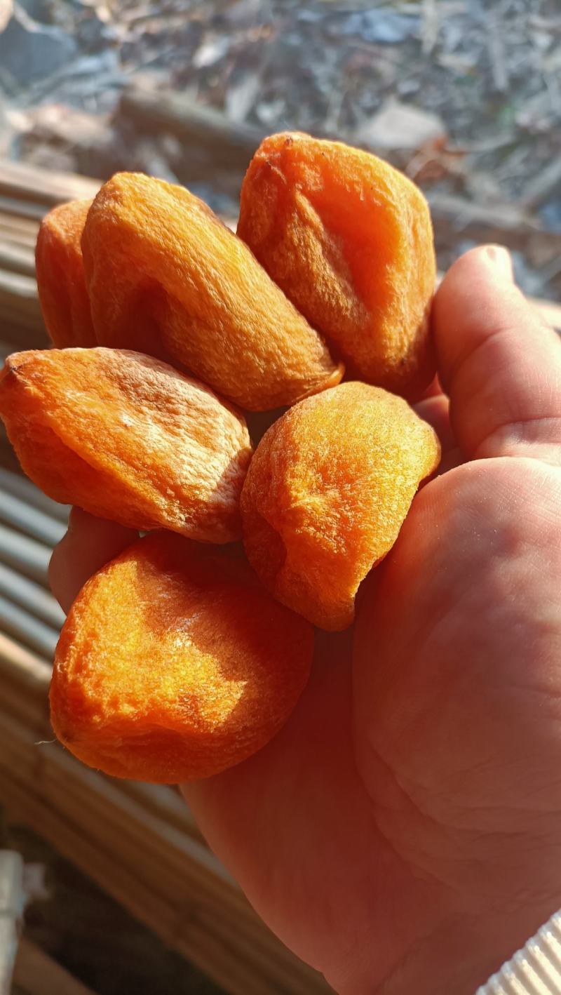流心红柿饼柿饼当年新货山东牛心柿子饼流心柿饼非富平柿饼