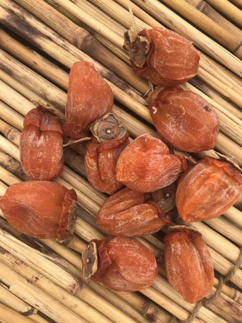 流心红柿饼柿饼当年新货山东牛心柿子饼流心柿饼非富平柿饼