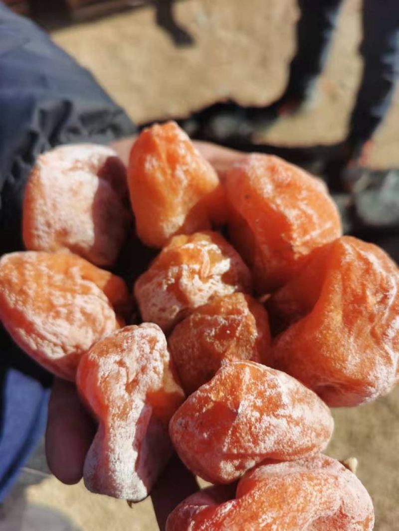 流心红柿饼柿饼当年新货山东牛心柿子饼流心柿饼非富平柿饼