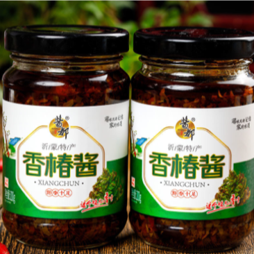 【包邮_6瓶香椿酱】下饭酱新鲜香椿酱瓶装拌饭拌面开完香椿