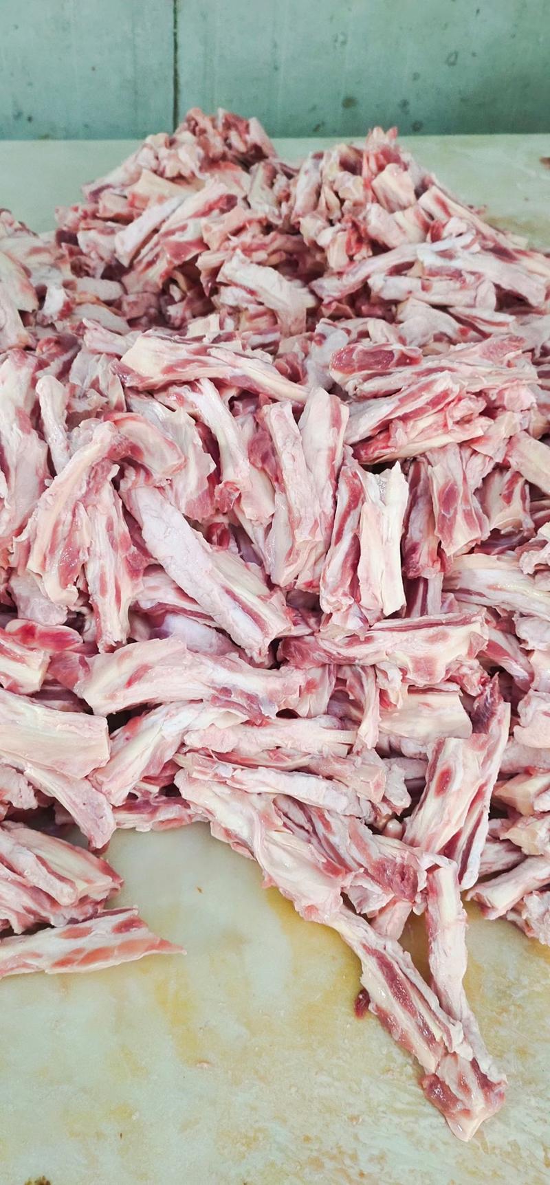 羔羊脖肉筋现货实拍含肉量高带肉羔羊肉筋