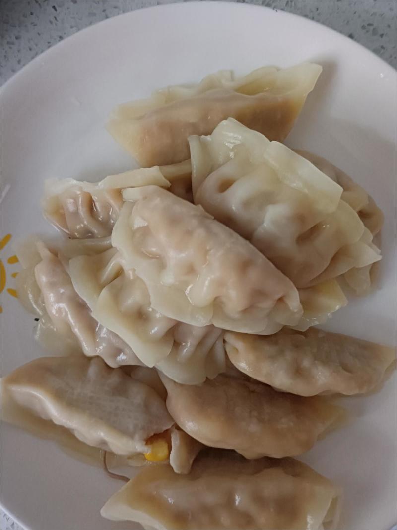 蒸饺煎饺锅贴4斤速冻饺子营养早餐玉米饺速食水饺包子食