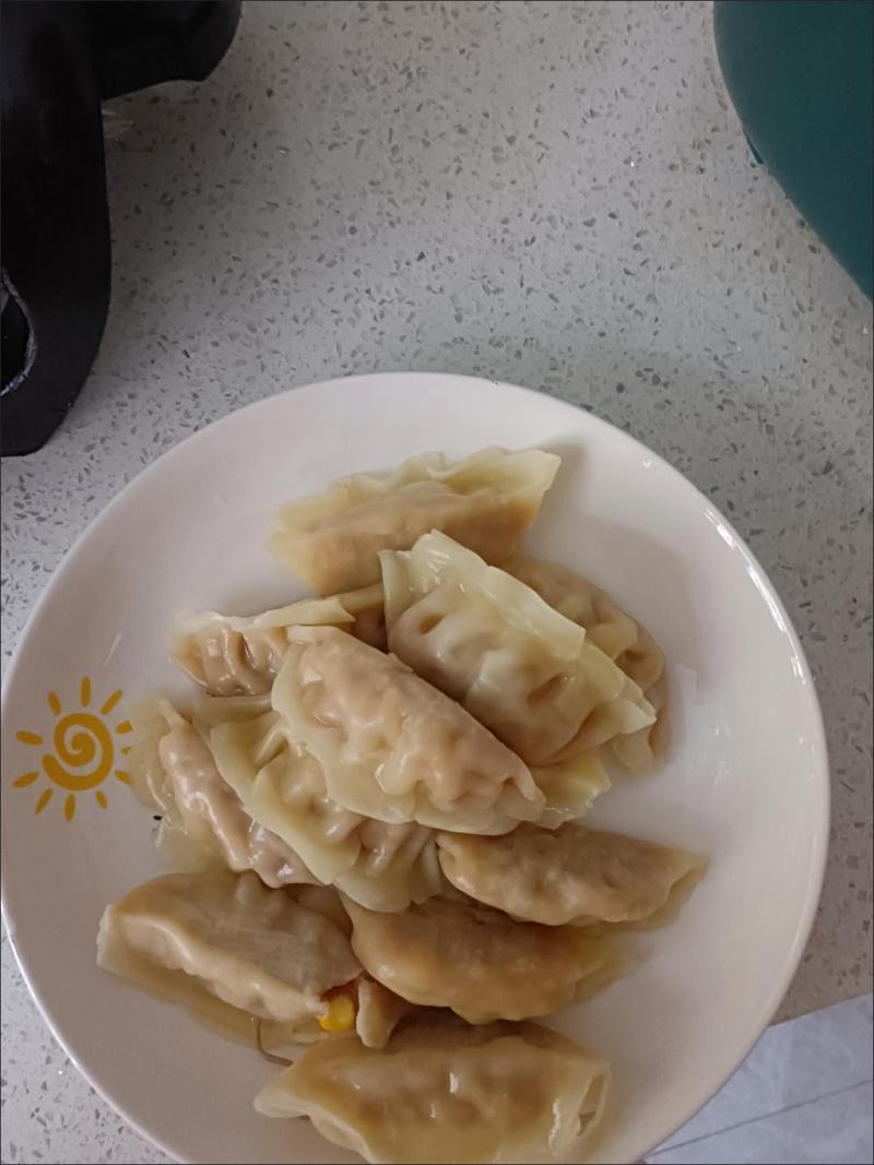 蒸饺煎饺锅贴4斤速冻饺子营养早餐玉米饺速食水饺包子食
