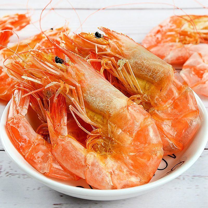 【热卖款推荐】【包邮】烤虾干礼盒虾干即食大号营养补钙零食