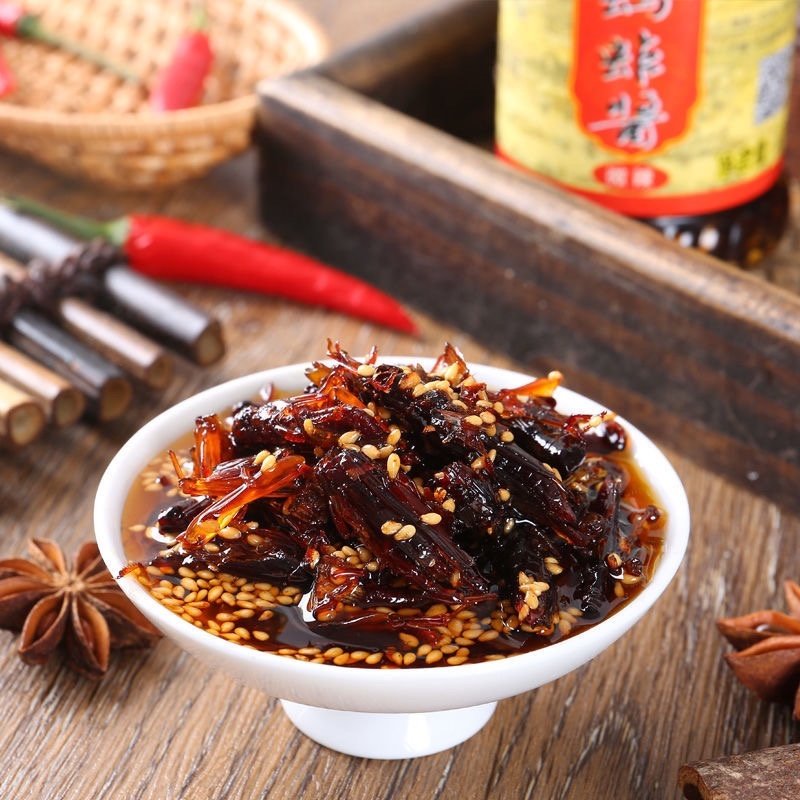 【包邮_4罐蚂蚱酱】热销正宗蚂蚱酱瓶装拌饭下饭菜蚂蚱酱