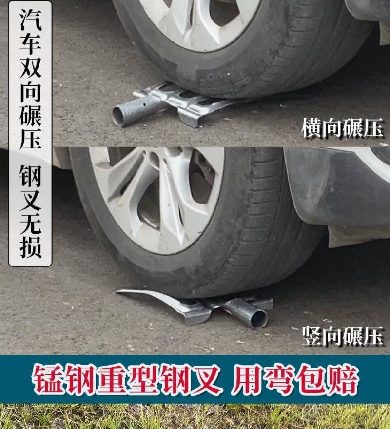 松土神器翻地挖土翻土挖地钢叉大号农用工具四齿平叉铁叉深翻