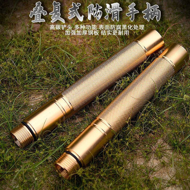 兵工铲多功能车载折叠户外钓鱼工具工兵铲子露营原品锰钢挖土