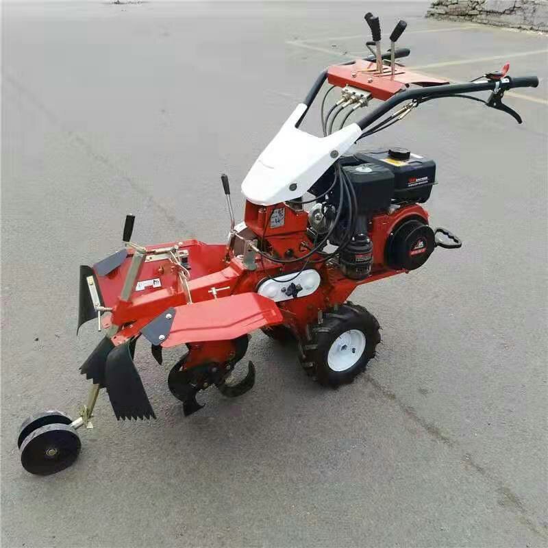 农用小型耕地机自走式田园管理机果园柴油微耕机旋耕机