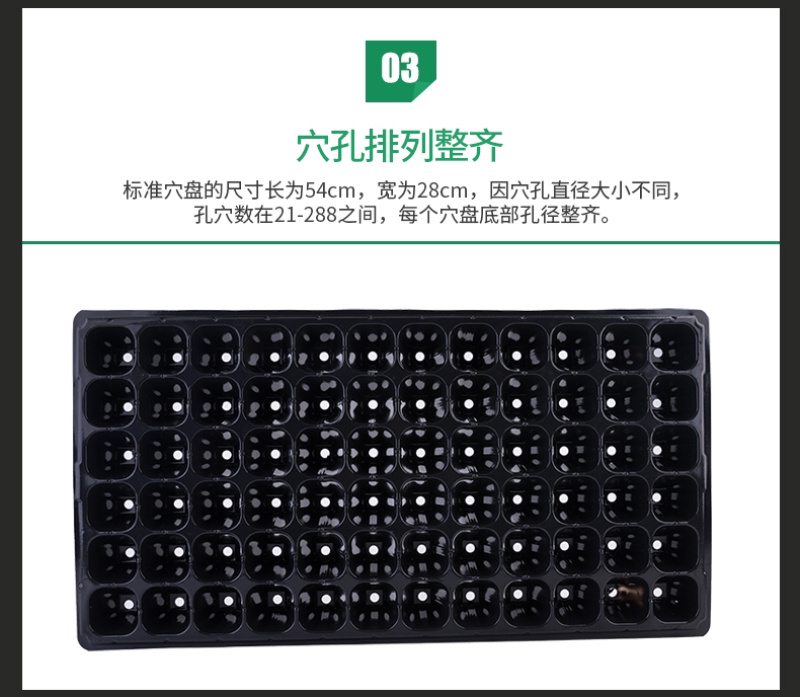 育苗盘穴盘苗盘黄瓜育苗盘西红柿育苗盘大棚塑料托盘厂家供应