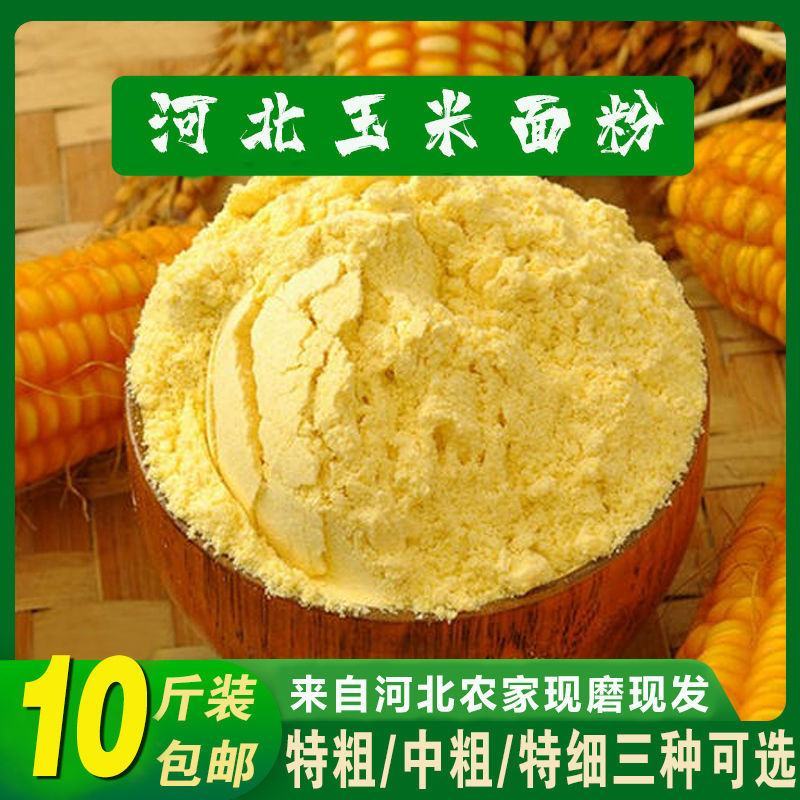 粗细玉米面粉玉米碴子低筋面粉家用玉米粉玉米饼子玉米糊新粮