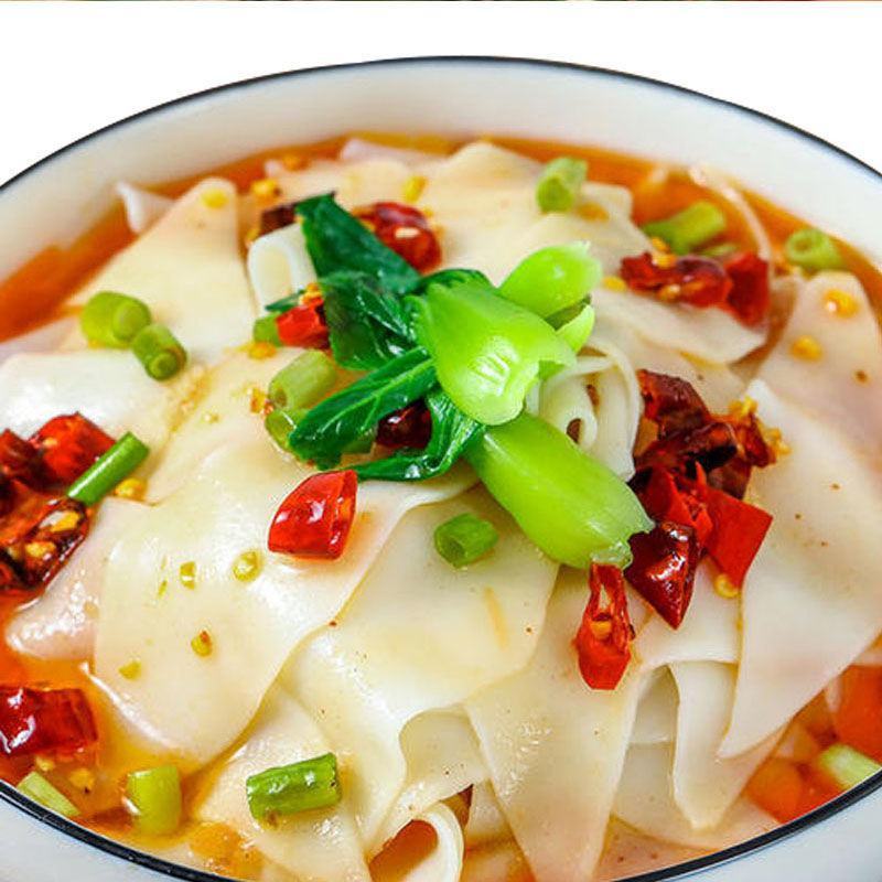 面片面叶整箱批发早餐方便速食柳叶面原味挂面手工干面片刀削