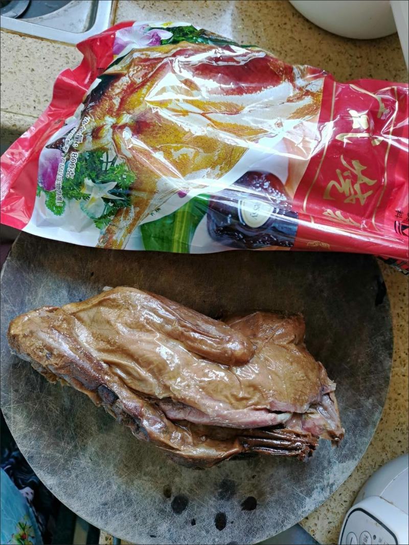 【广式烧鹅】脆皮烧鹅整只深井荔枝柴烧鹅熟食整只即食下饭菜