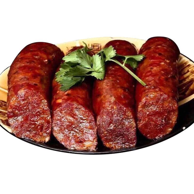 四川麻辣香肠腊肠烤肠肉肠腊肉非烟熏麻辣味农家手工自制腊味