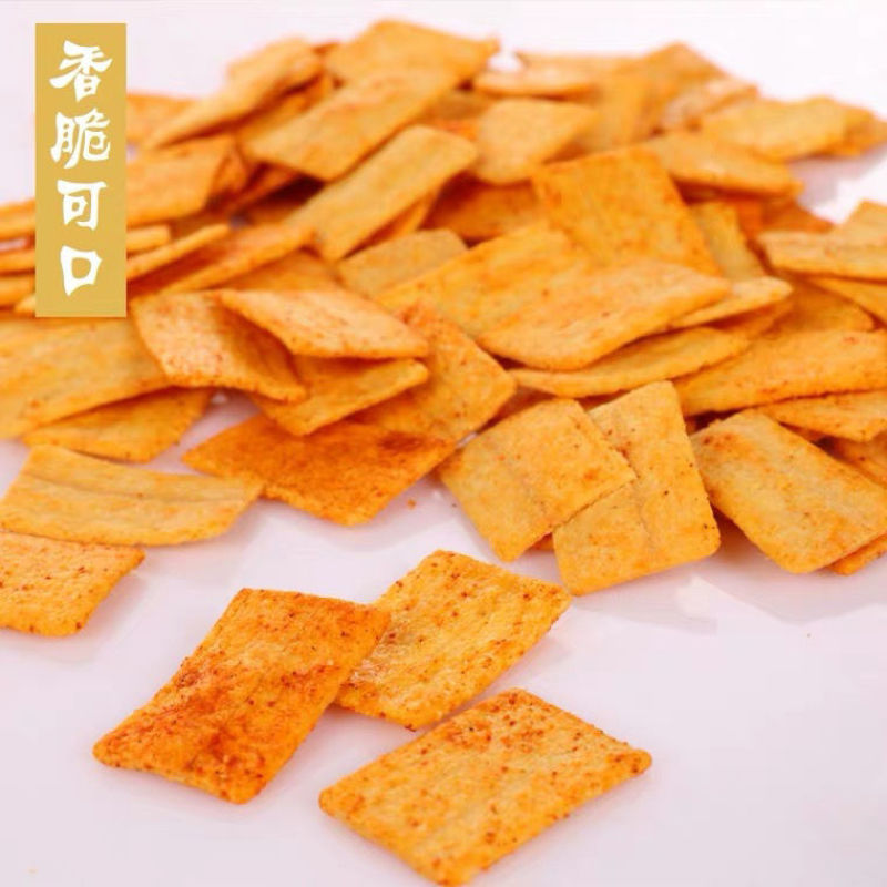 老式锅巴散称麻辣休闲膨化零食粗粮锅巴袋装酒店自助餐前小吃