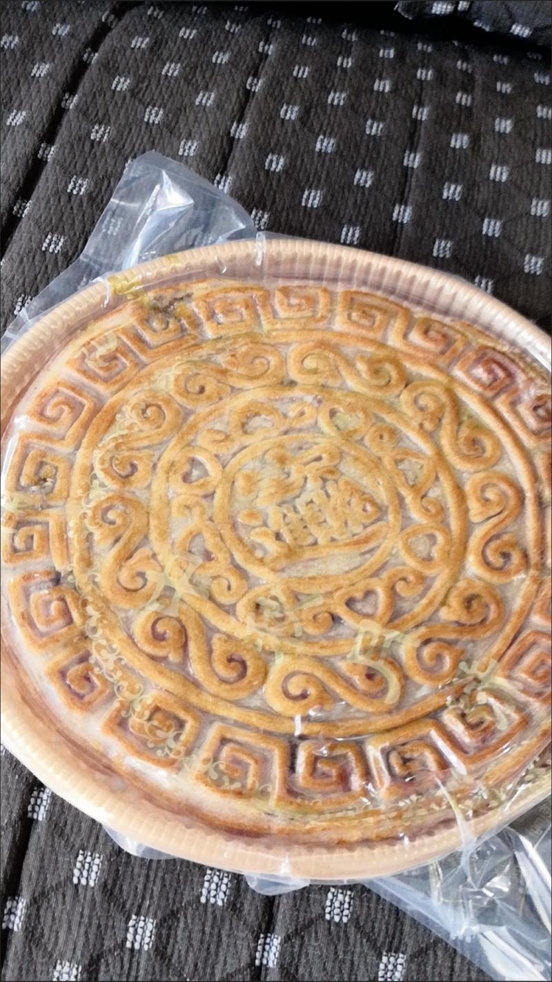 广式伍仁金腿大月饼老式中秋传统手工五仁叉烧月饼礼盒装新鲜