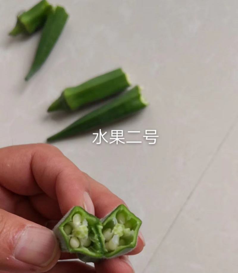 粒粒优选水果二号秋葵种子高品质养生蔬菜水果秋葵种子耐老
