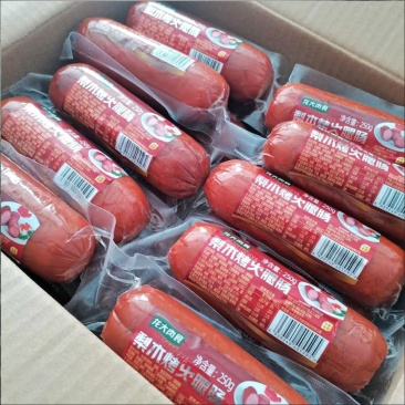 龙大梨木烤火腿肠250克/根肉食精猪里脊肉里昂香肠开袋即