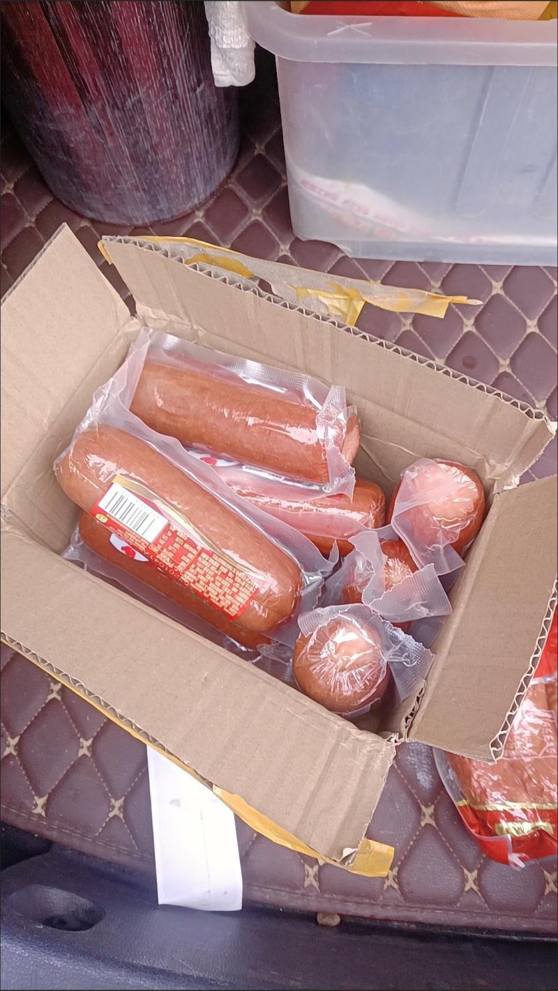 龙大梨木烤火腿肠250克/根肉食精猪里脊肉里昂香肠开袋即