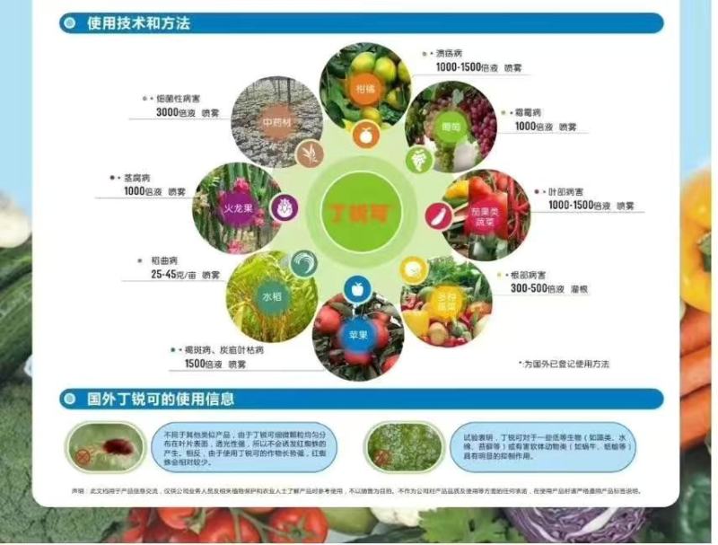 美国仙农丁锐可70%碱式硫酸铜稻曲病霜霉病溃疡病农药杀