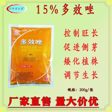 剑牌15%多效唑花生水稻油菜矮壮素柑橘芒果控旺矮化剂