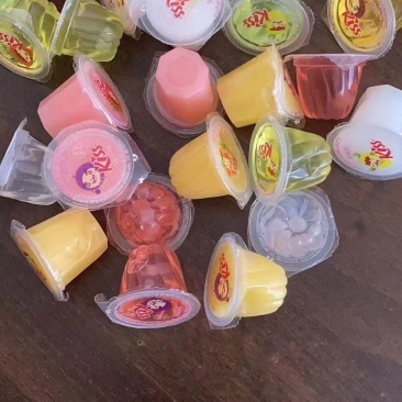 果冻，儿童休闲零食，散装整件批发五中口味价格美丽成都现货