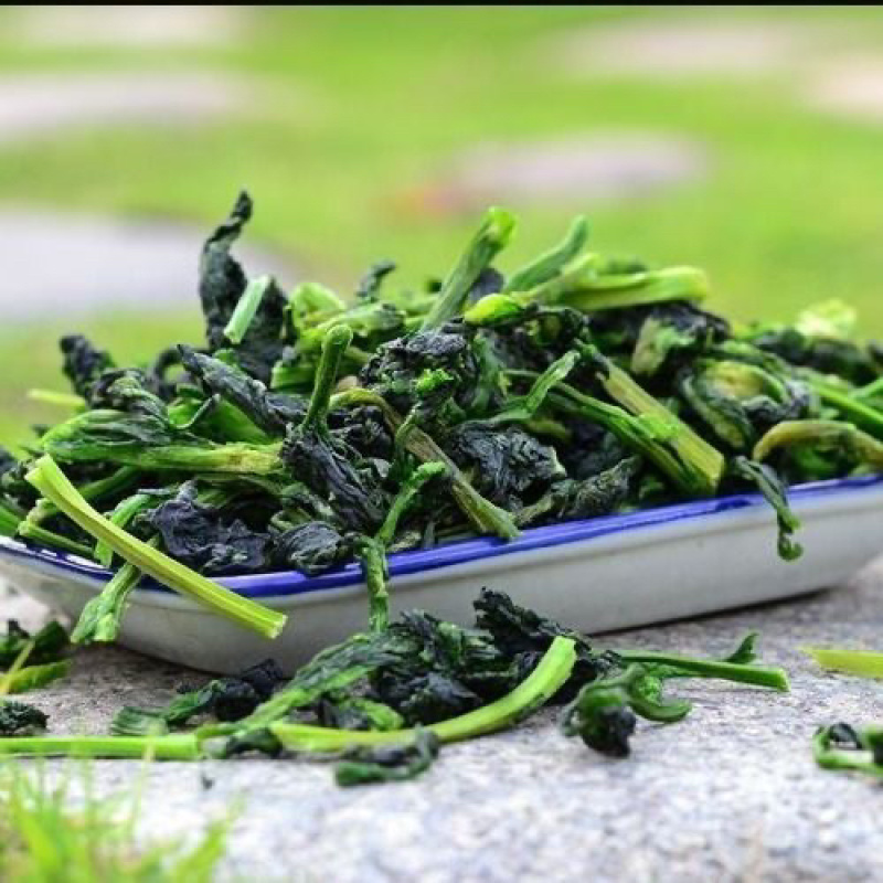 【包邮_脱水小青菜】热销宁波特产优质万年青菜干嫩菜心脱水
