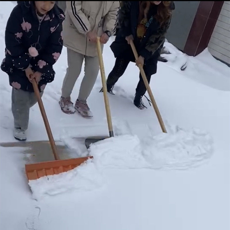 推雪铲特大号加宽收粮食清粪铲猛钢加厚养殖场多用铲农用除雪