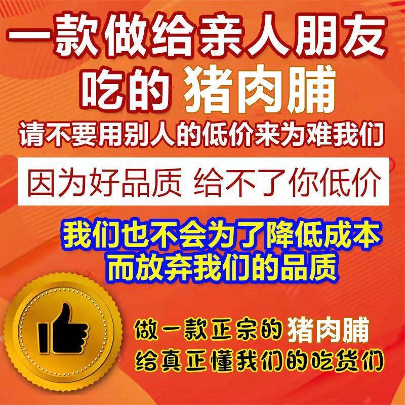 靖江特产猪肉脯正宗猪肉干独立小包装肉脯肉干网红休闲小零食