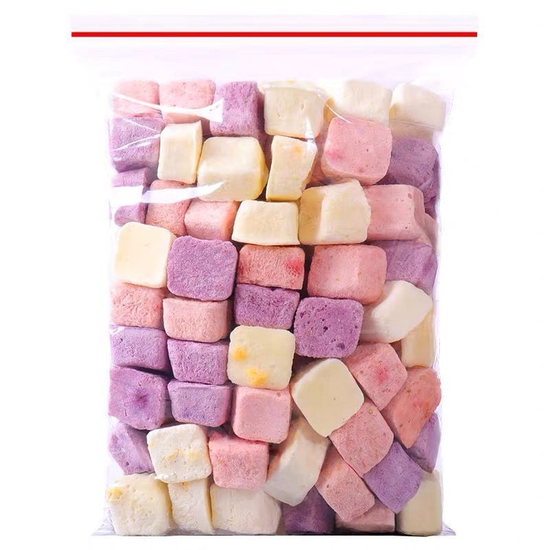 冻干酸奶块果粒块草莓黄桃水果干吃零食品网红儿童休闲特色小