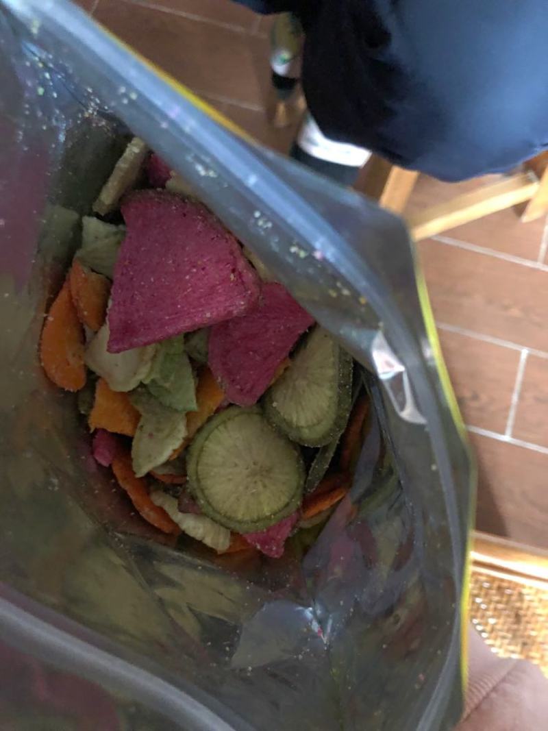 三色萝卜脆片即食红心青胡萝卜干混合果蔬脆爽口脱水蔬菜干零