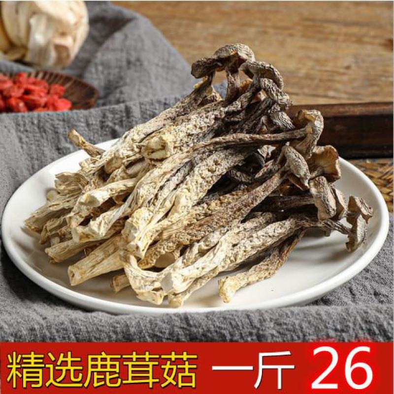 [鹿茸菇]新鲜鹿茸菌干货农家特产食用菌煲汤食材无硫特价