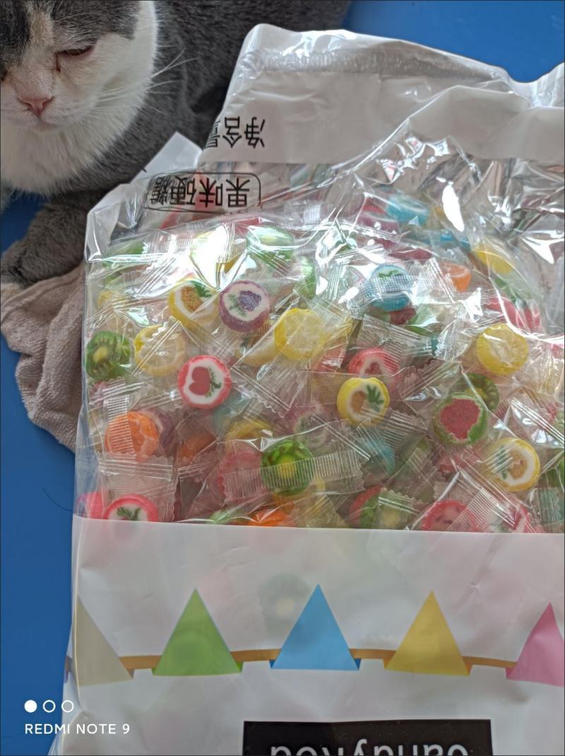 【大包装5斤】手工混合水果味创意切片硬糖果小零食喜糖散装