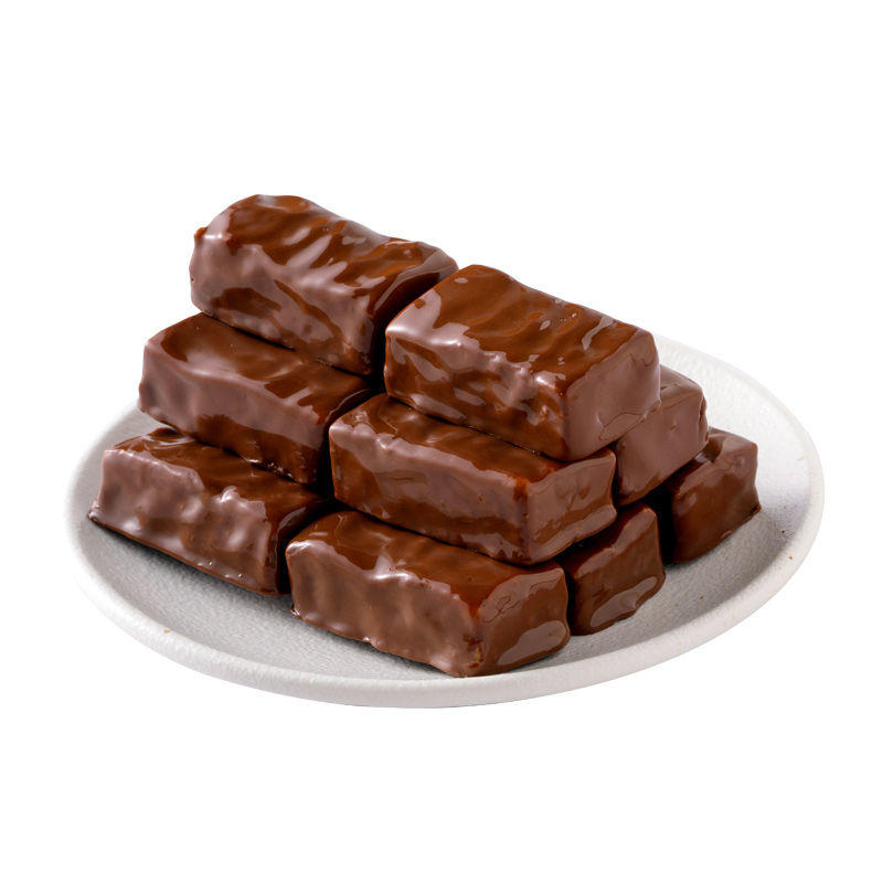 【1条不到3毛钱】花生夹心巧克力网红果仁能量棒年货零食糖