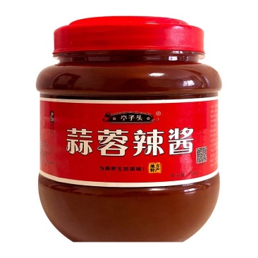 亭子头蒜蓉辣酱辣椒酱正宗批发桶装香辣拌饭酱下饭菜烧烤拌面