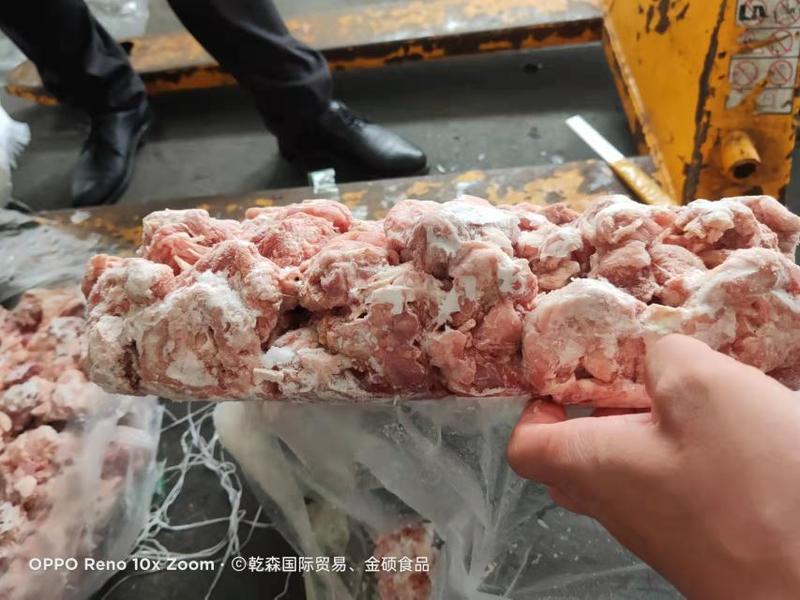 舌卡肉5000一斤零出6元一公斤25公斤袋装临沂提