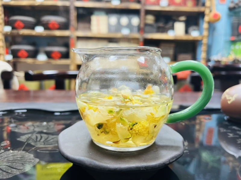 【推荐】广西梧州六堡茶花（数量不多，售完即止）（一罐60克）
